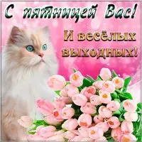 Хорошей пятницы и выходных картинка прикольная