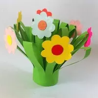 Открытка ко дню матери для дошкольников