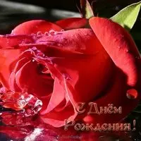 Открытка ко дню рождения женщине