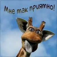Открытка мне так приятно