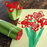 Открытка на день матери средняя группа