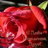 Открытка на др другу