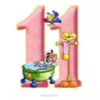 Открытка с днем рождения дочке 11 лет