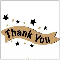 Открытка спасибо на английском для мужчины
