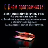 Поздравление с днем программиста в картинке