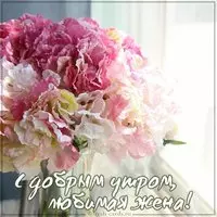 Виртуальная открытка с добрым утром любимая жена