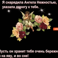Я снарядила ангела нежностью