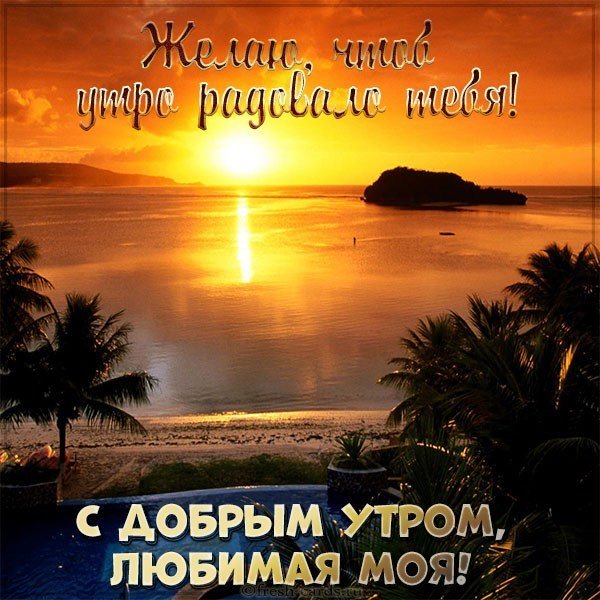 Виртуальная картинка с добрым утром любимая моя