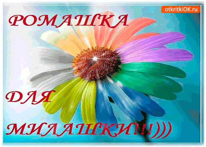 Волшебная ромашка для милашки