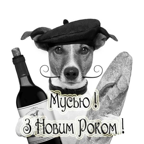 З новим роком коханому