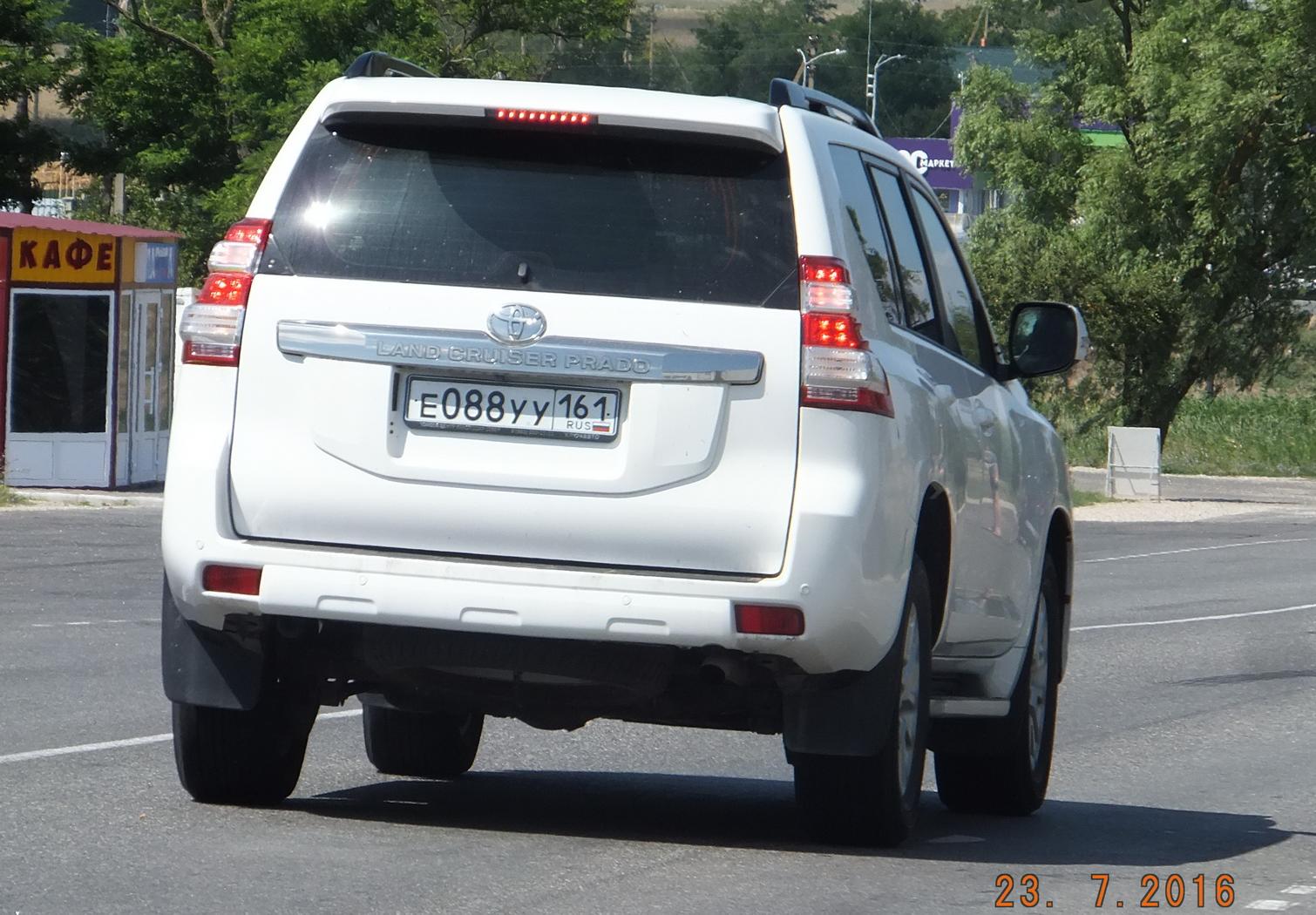 Автомобиль госномер Е088УУ161