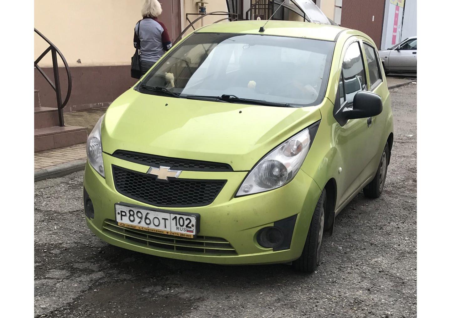 Автомобиль госномер Р896ОТ102