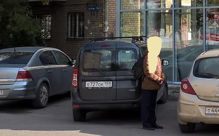 Автомобиль госномер Е727ОК159