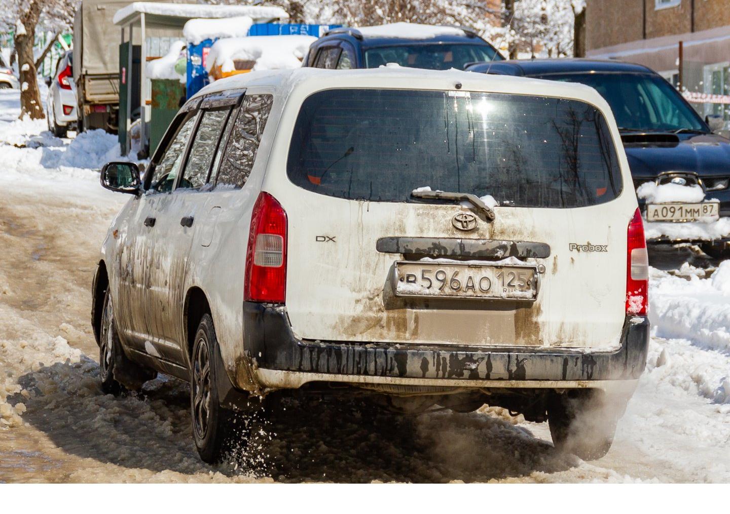 Автомобиль госномер В596АО125