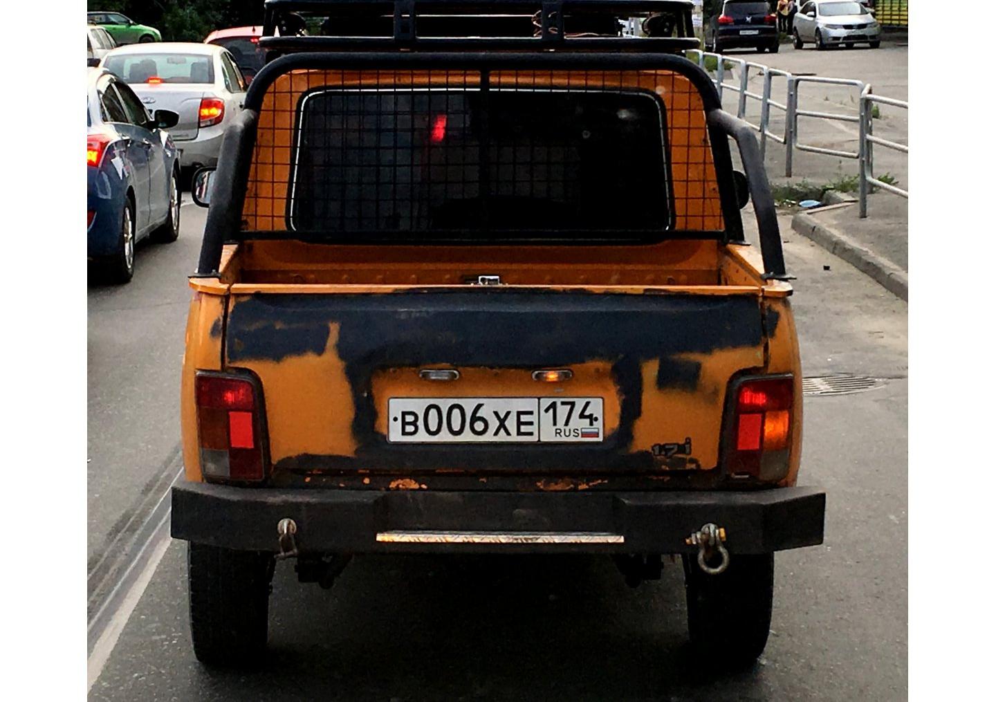 Автомобиль госномер В006ХЕ174