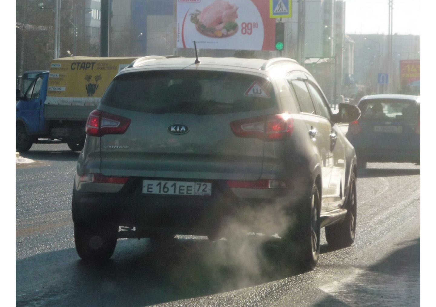Автомобиль госномер Е161ЕЕ72