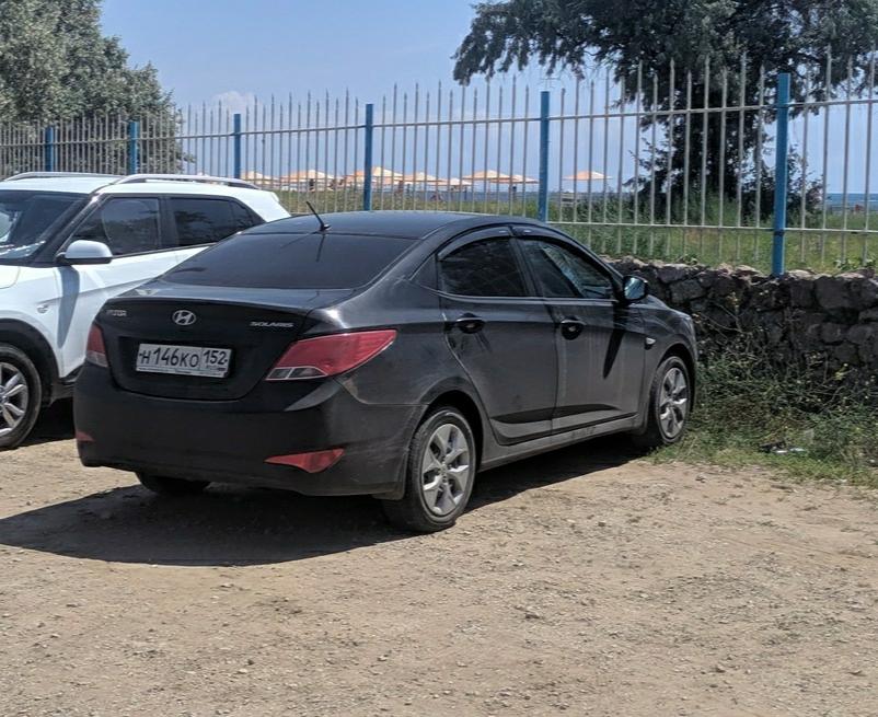 Автомобиль госномер Н146КО152