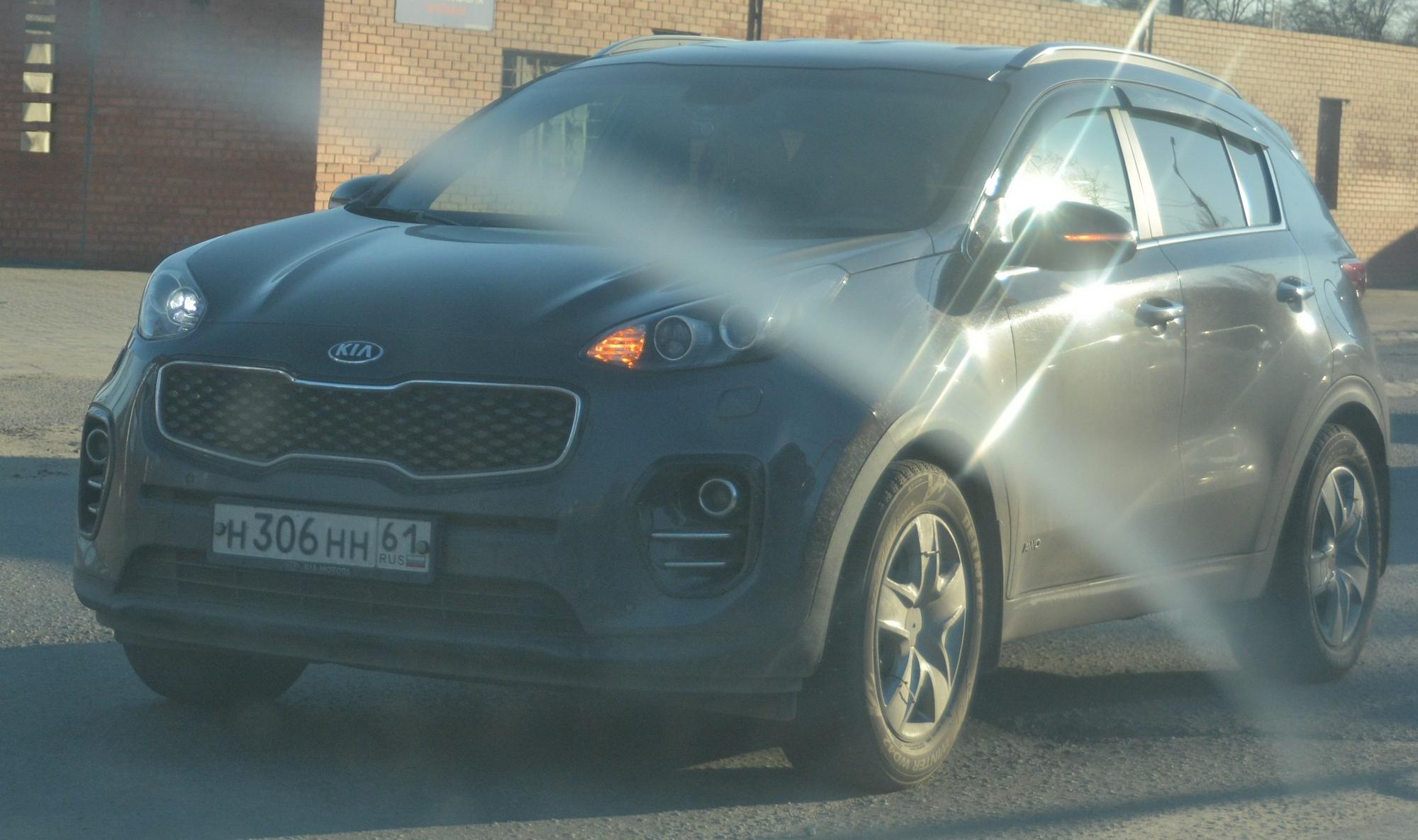 Автомобиль госномер Н306НН61