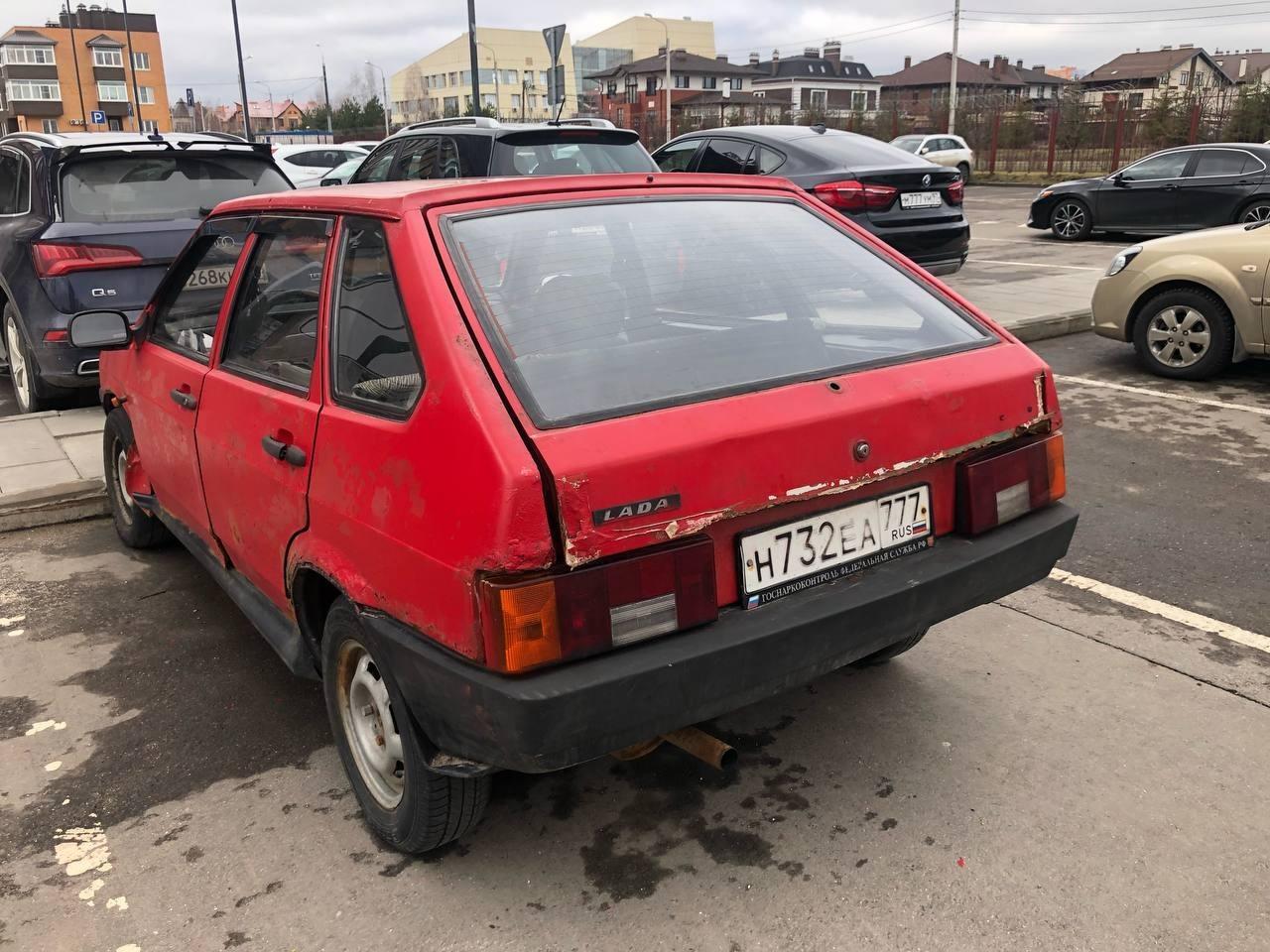 Автомобиль госномер Н732ЕА777