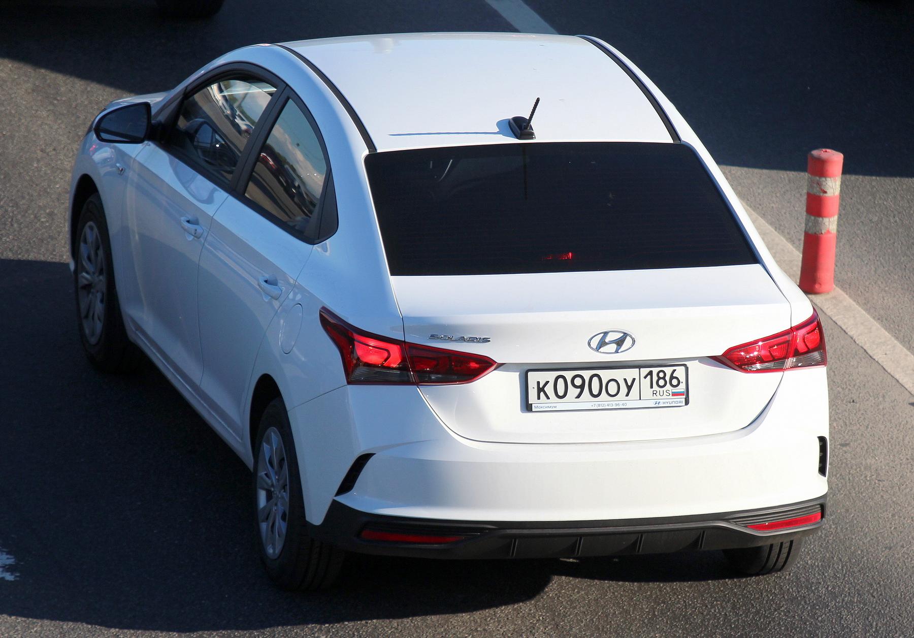Автомобиль госномер К090ОУ186