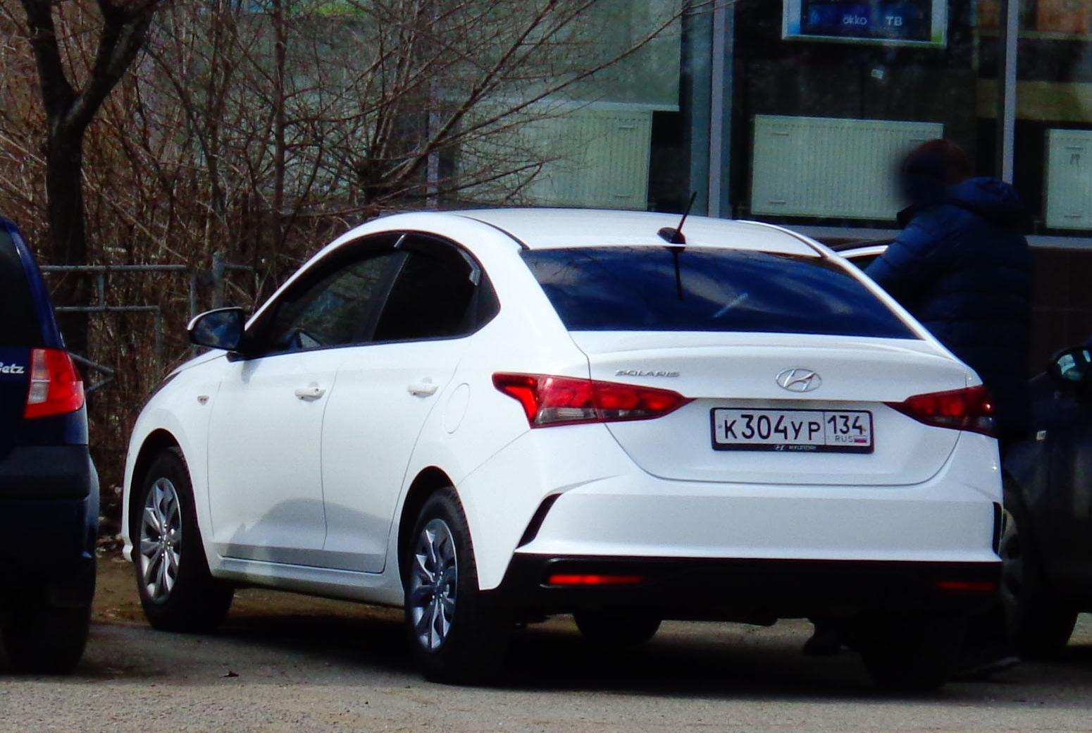 Автомобиль госномер К304УР134
