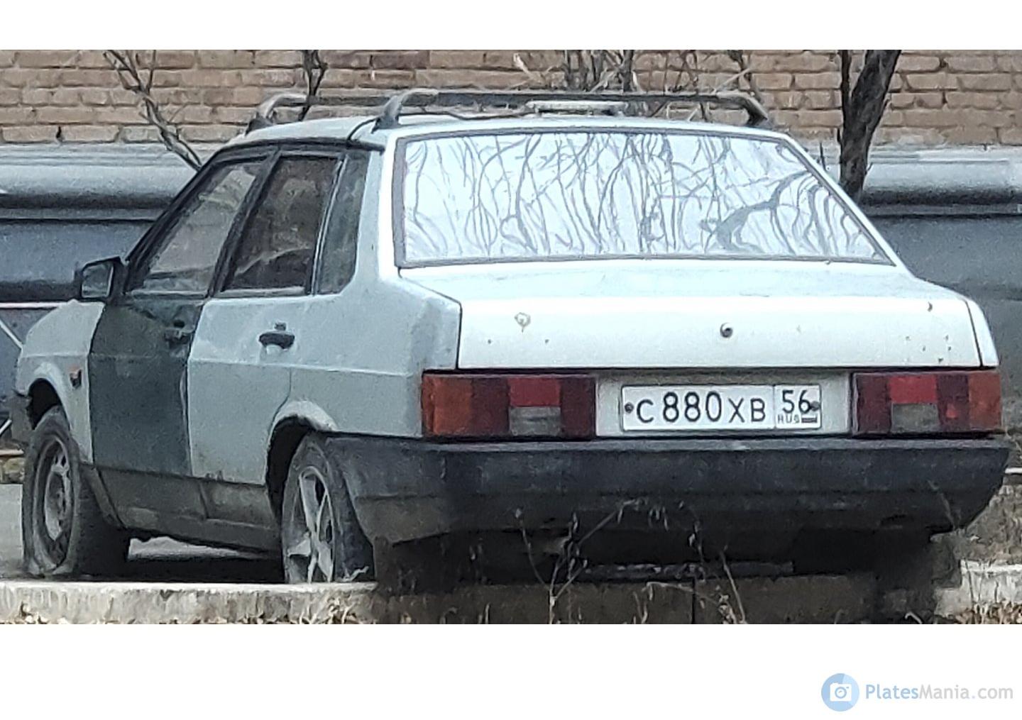 Автомобиль госномер С880ХВ56