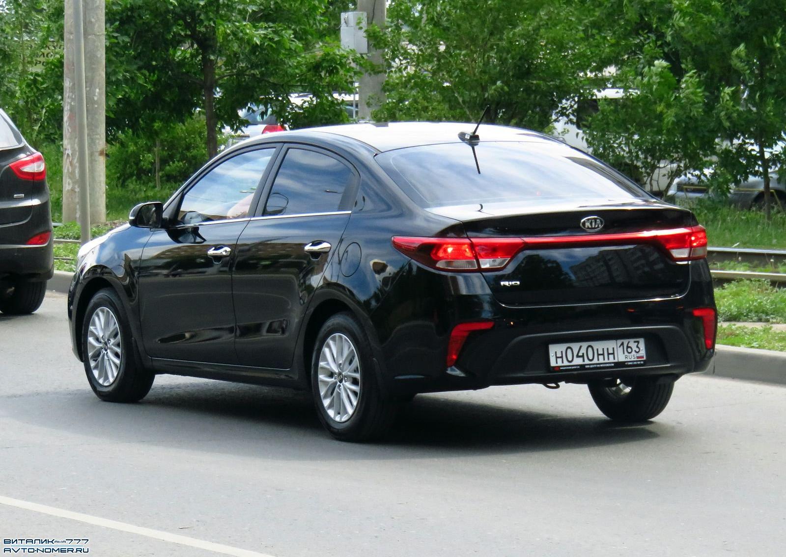 Автомобиль госномер Н040НН163