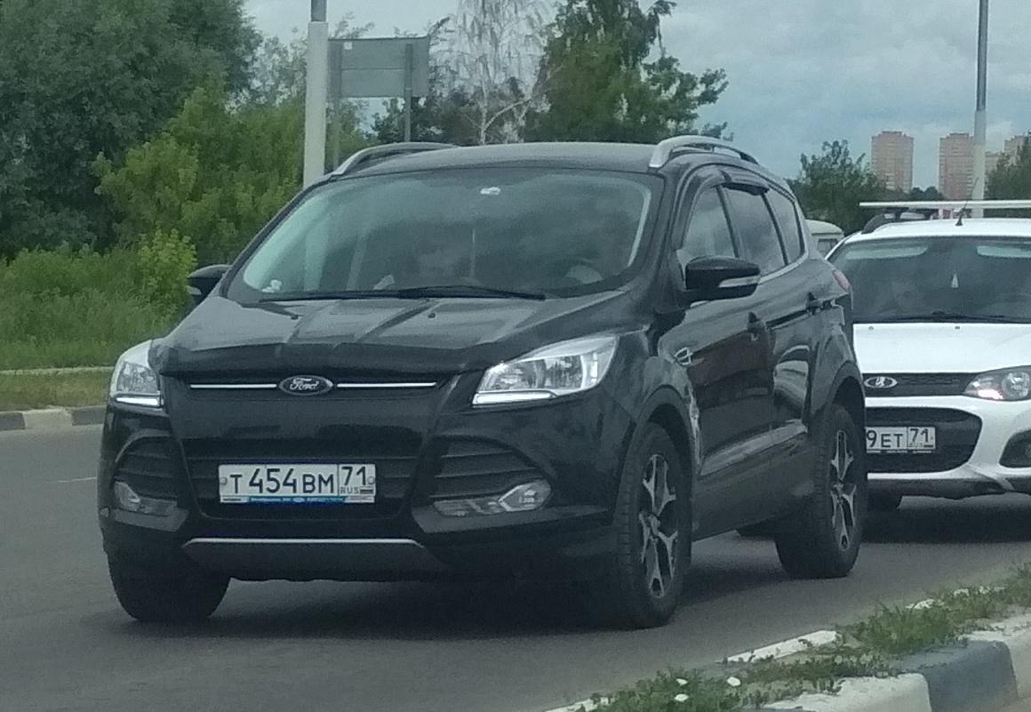 Автомобиль госномер Т454ВМ71