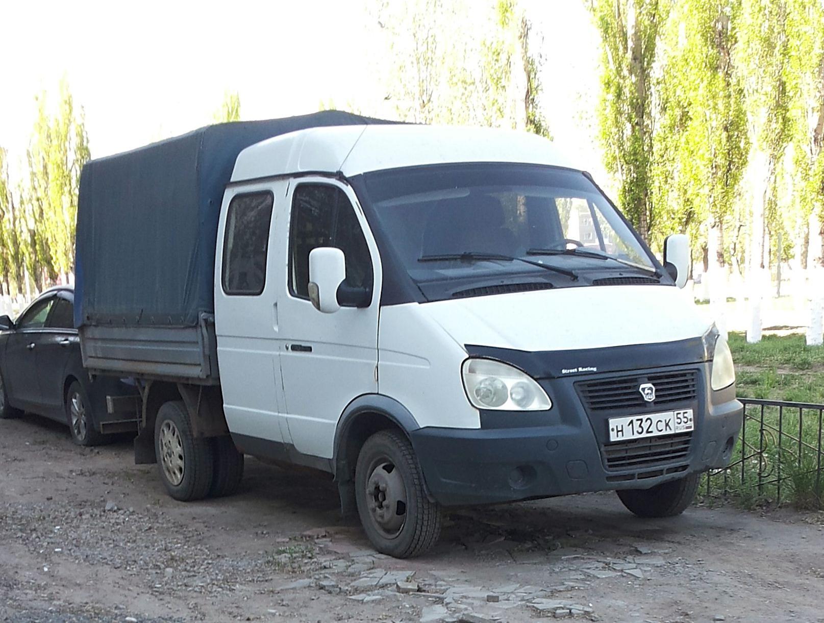 Автомобиль госномер Н132СК55