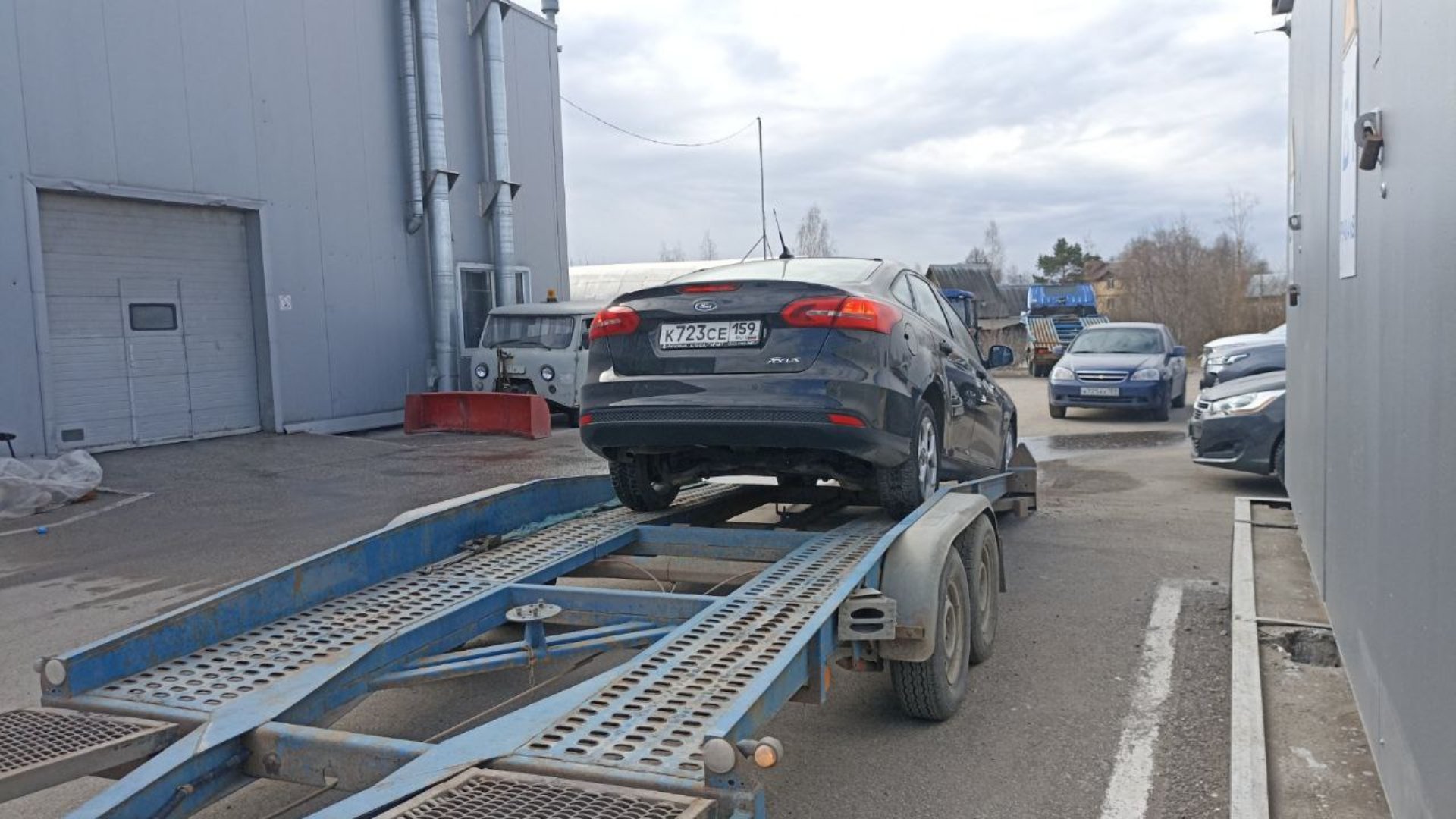 Автомобиль госномер К723СЕ159