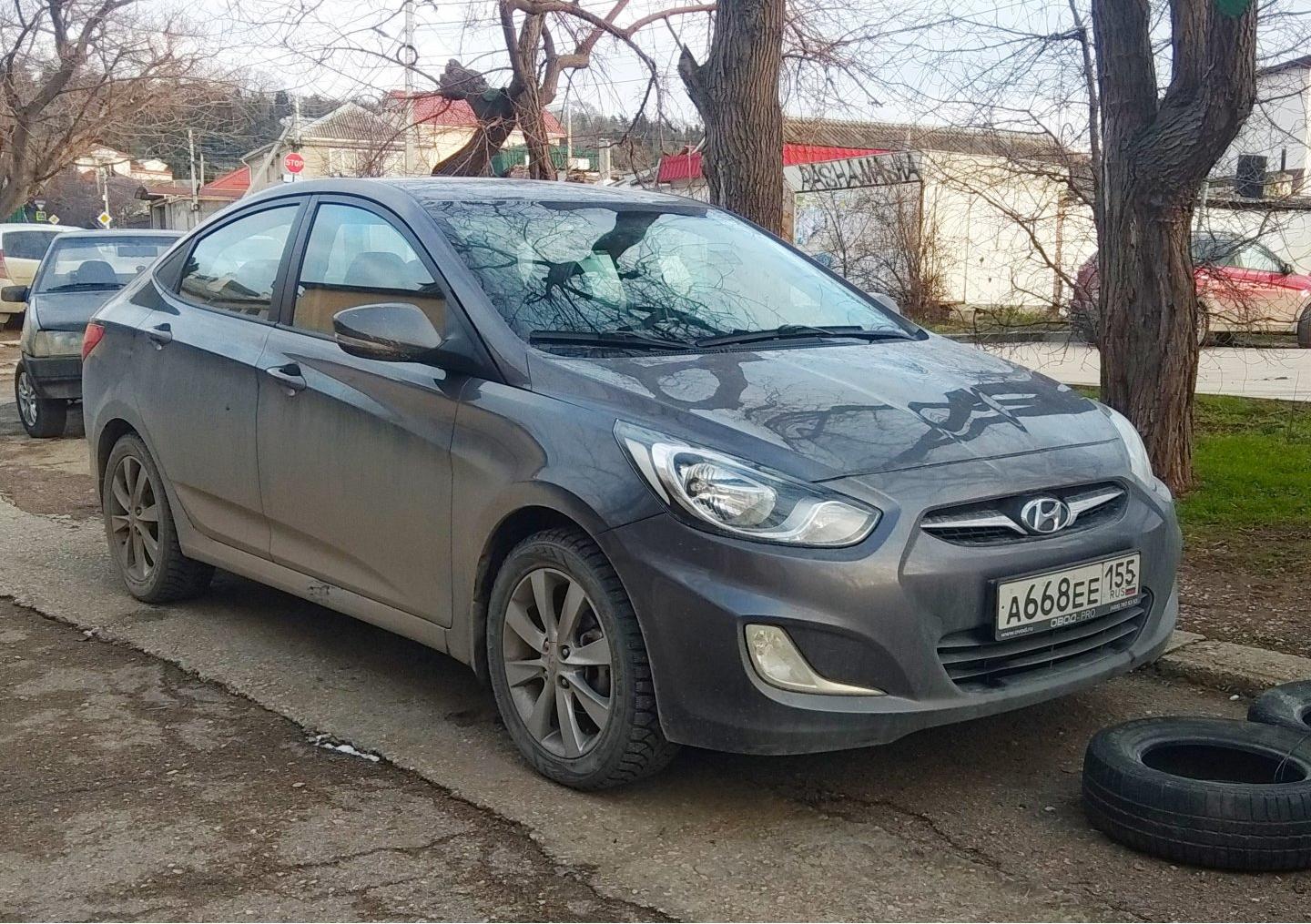 Автомобиль госномер А668ЕЕ155