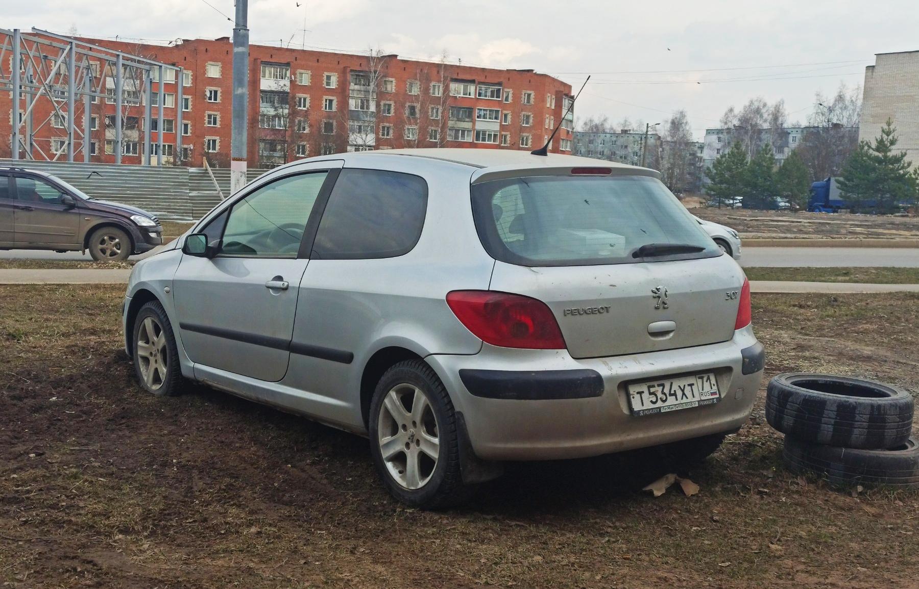 Автомобиль госномер Т534ХТ71