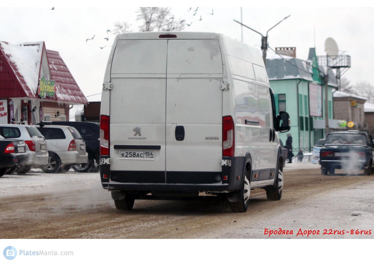 Автомобиль госномер К258АС154