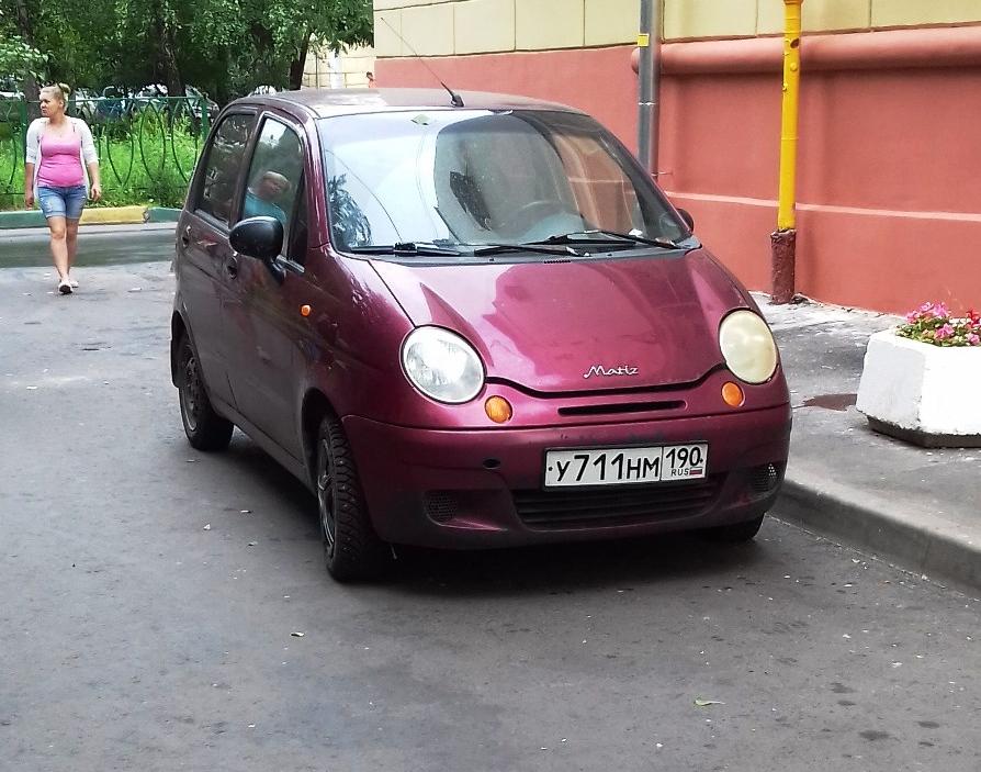 Автомобиль госномер У711НМ190