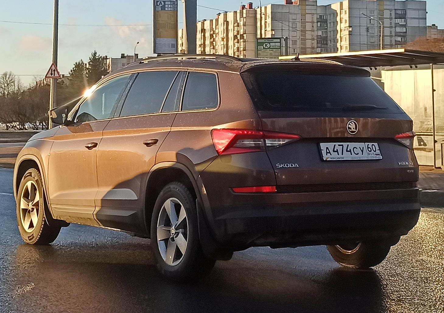 Автомобиль госномер А474СУ60