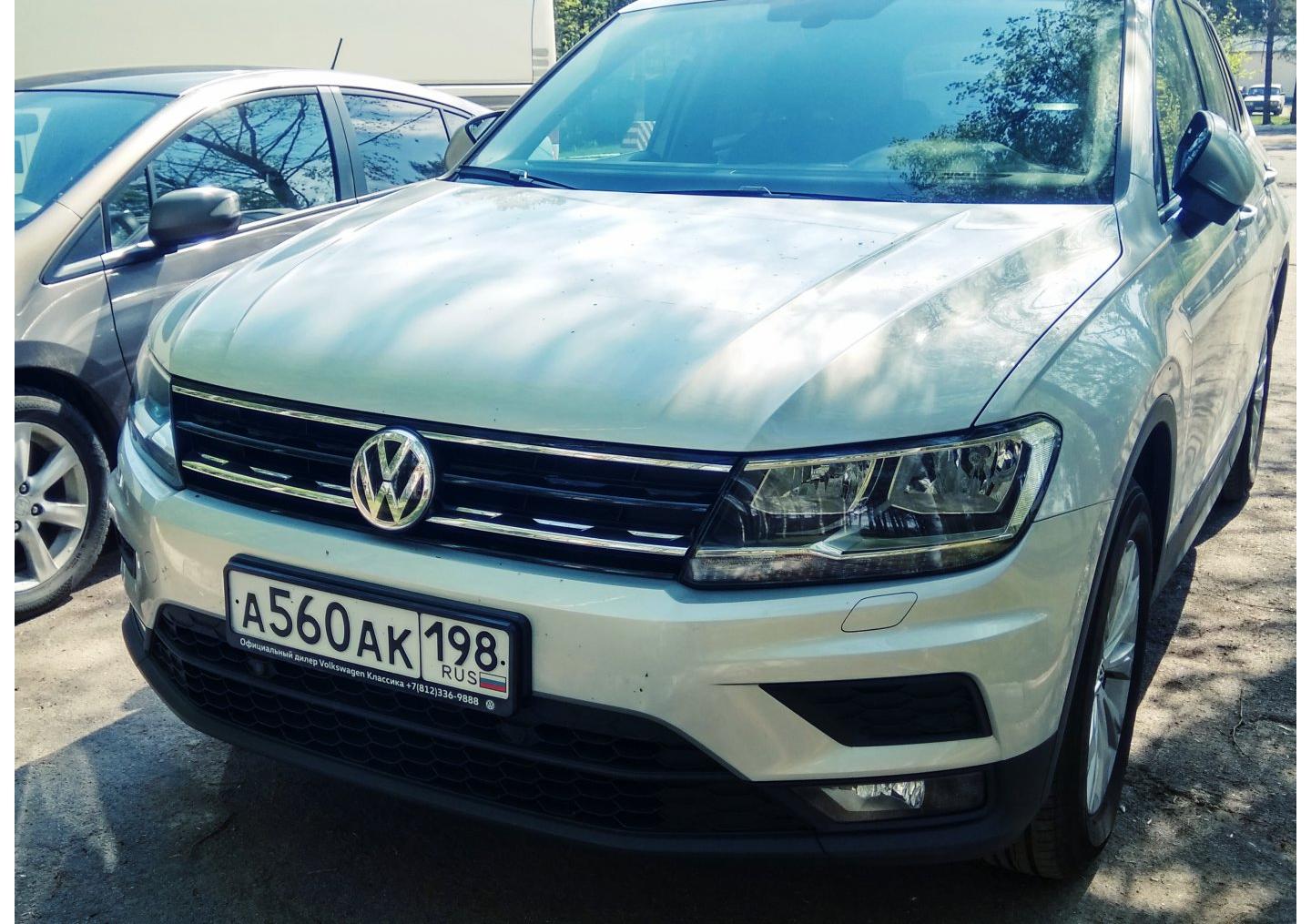 Автомобиль госномер А560АК198