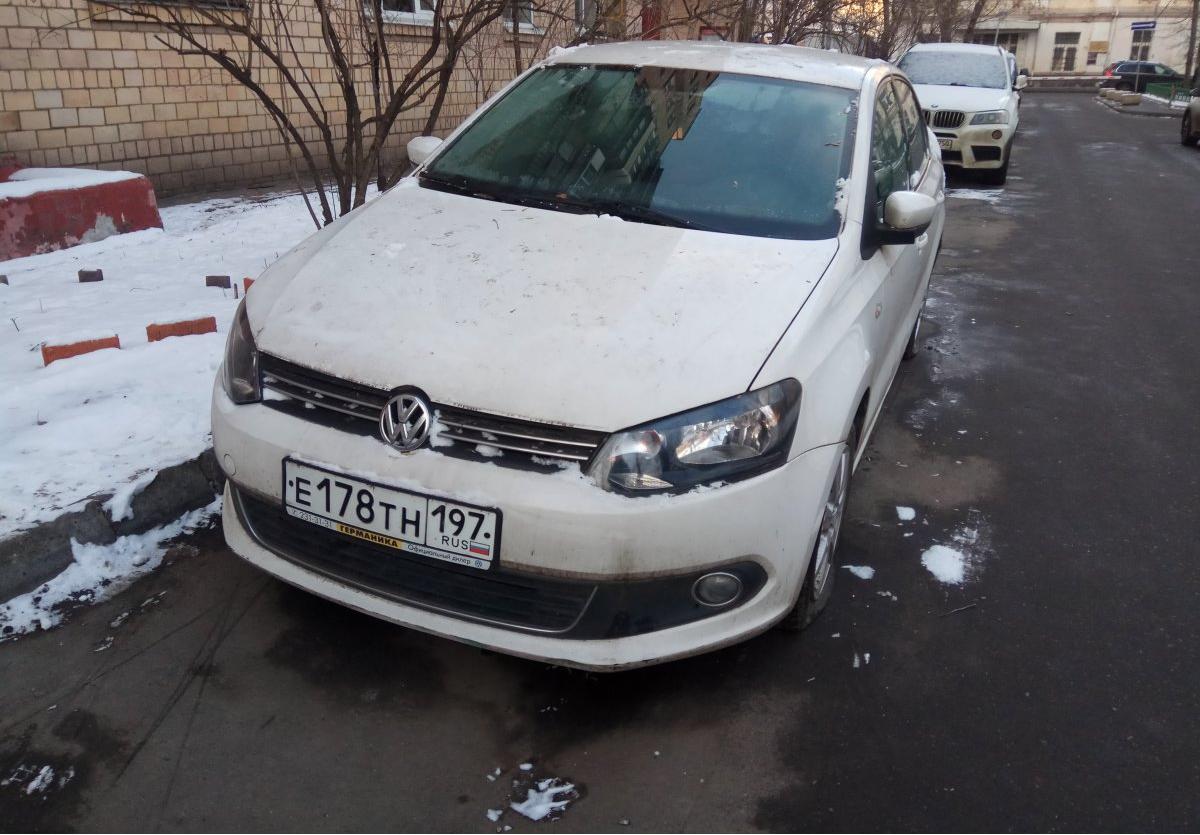 Автомобиль госномер Е178ТН197