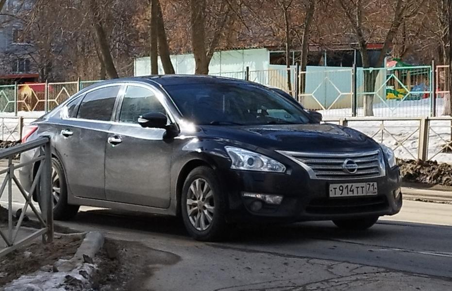 Автомобиль госномер Т914ТТ71