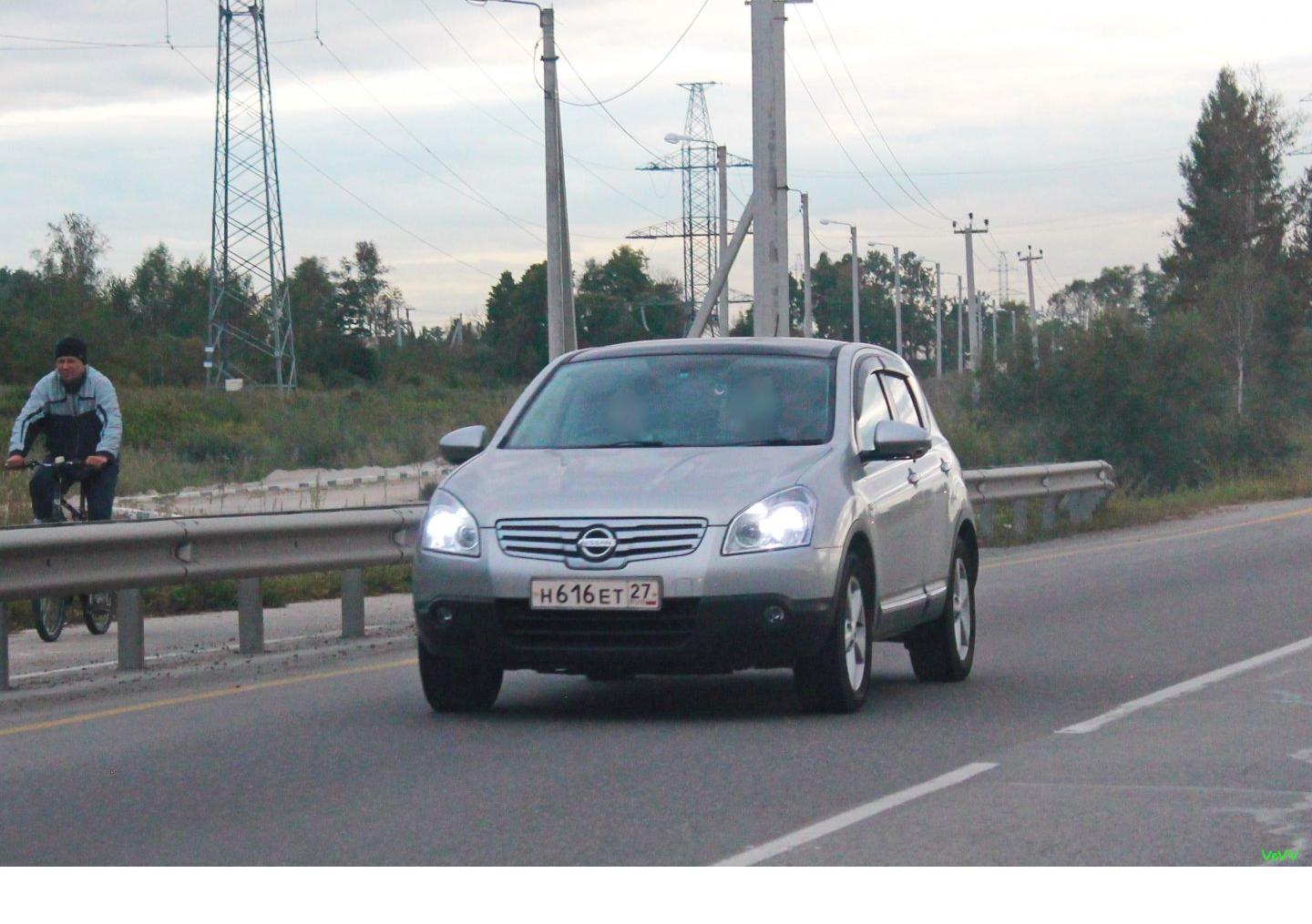Автомобиль госномер Н616ЕТ27