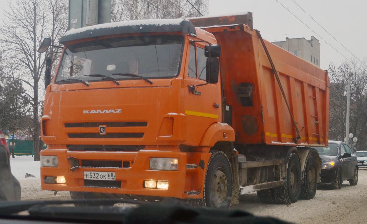 Автомобиль госномер Н532ОК68