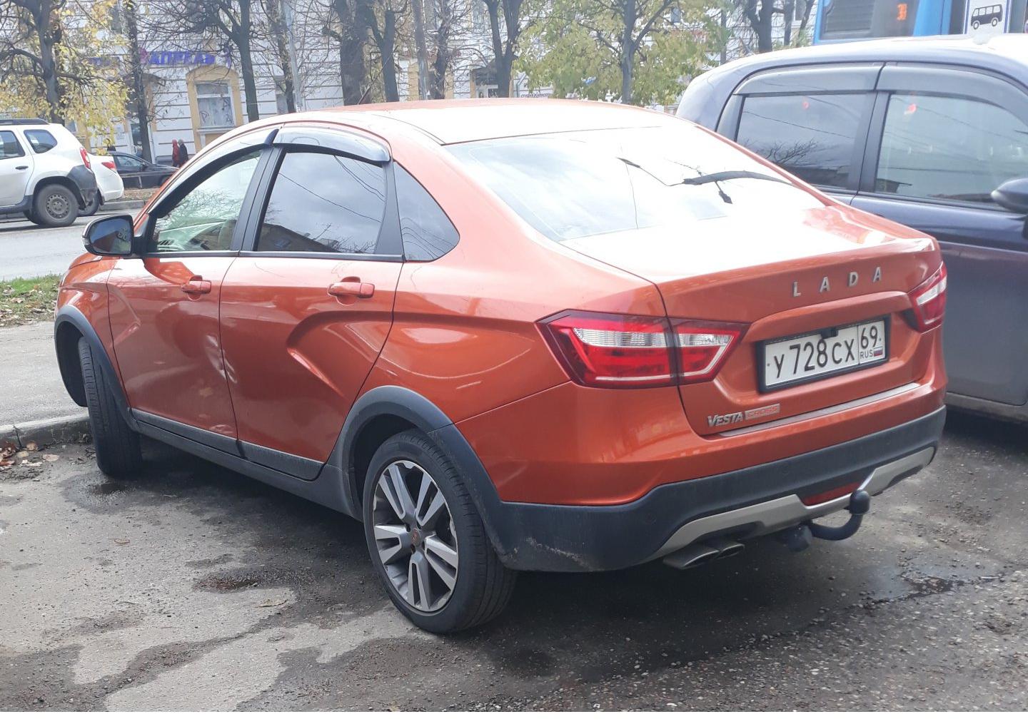 Автомобиль госномер У728СХ69