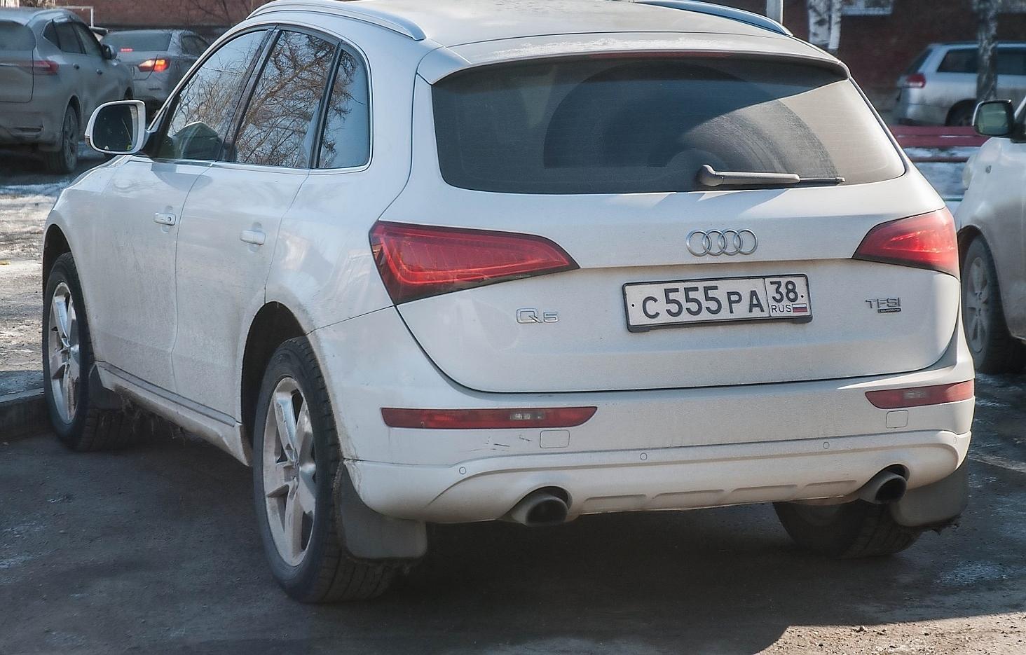 Автомобиль госномер С555РА38
