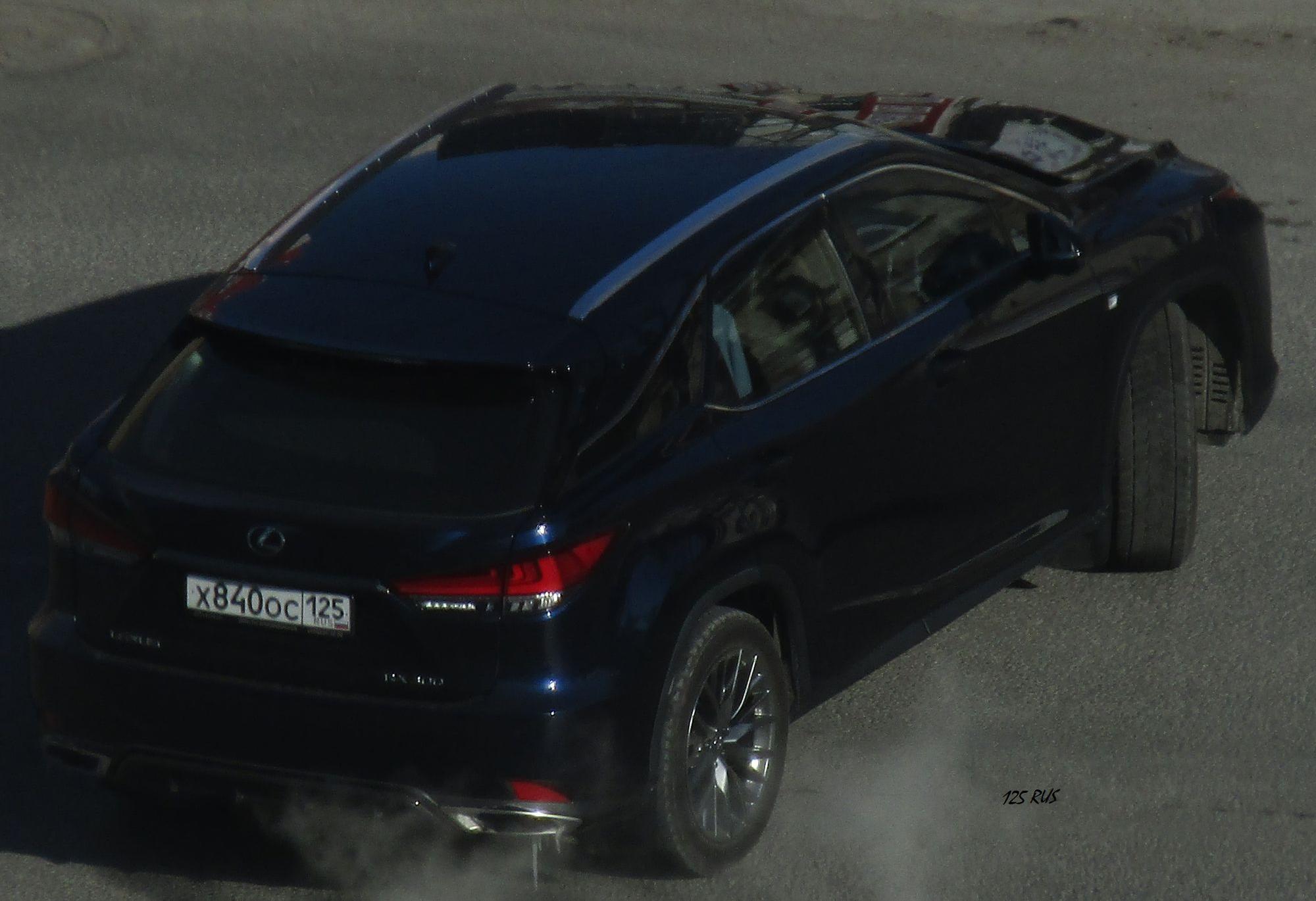 Автомобиль госномер Х840ОС125