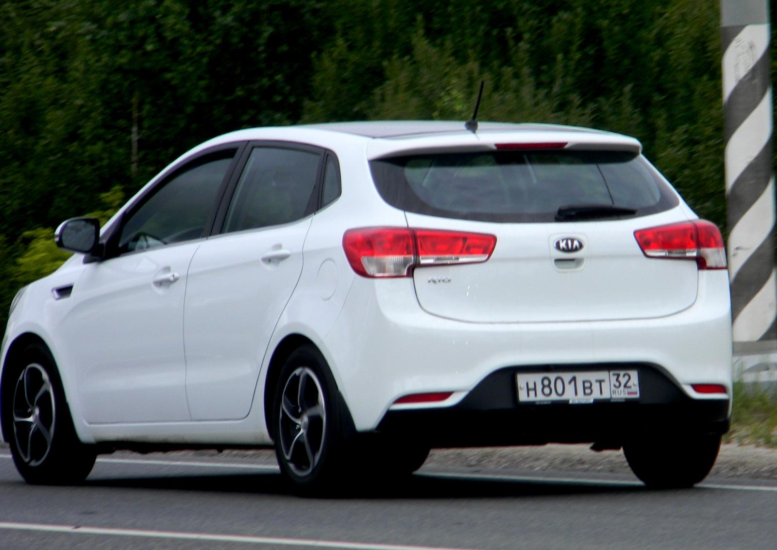 Автомобиль госномер Н801ВТ32