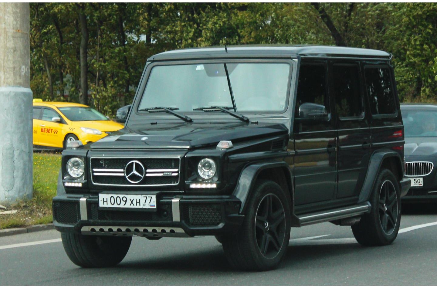 Автомобиль госномер Н009ХН77