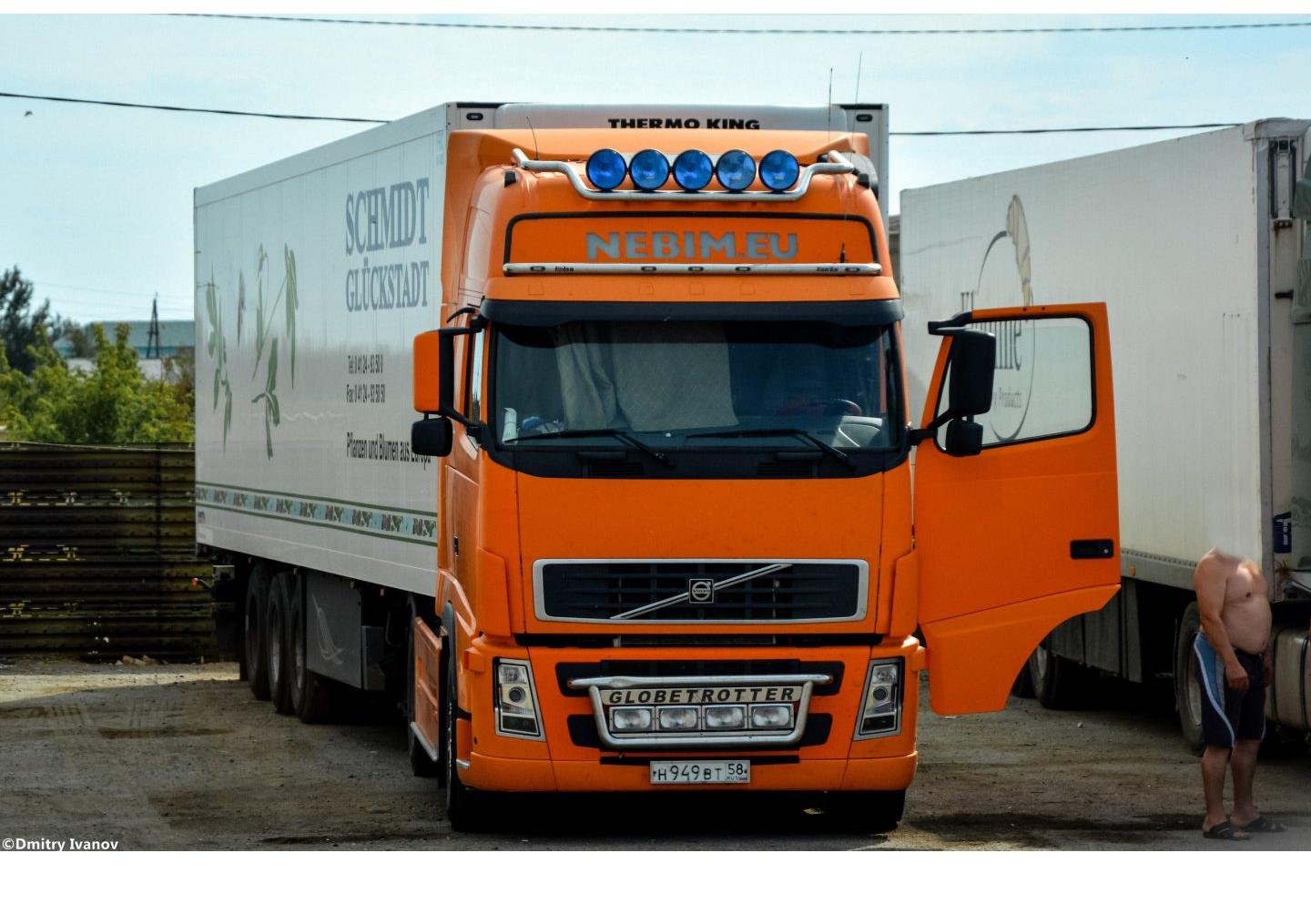 Автомобиль госномер Н949ВТ58