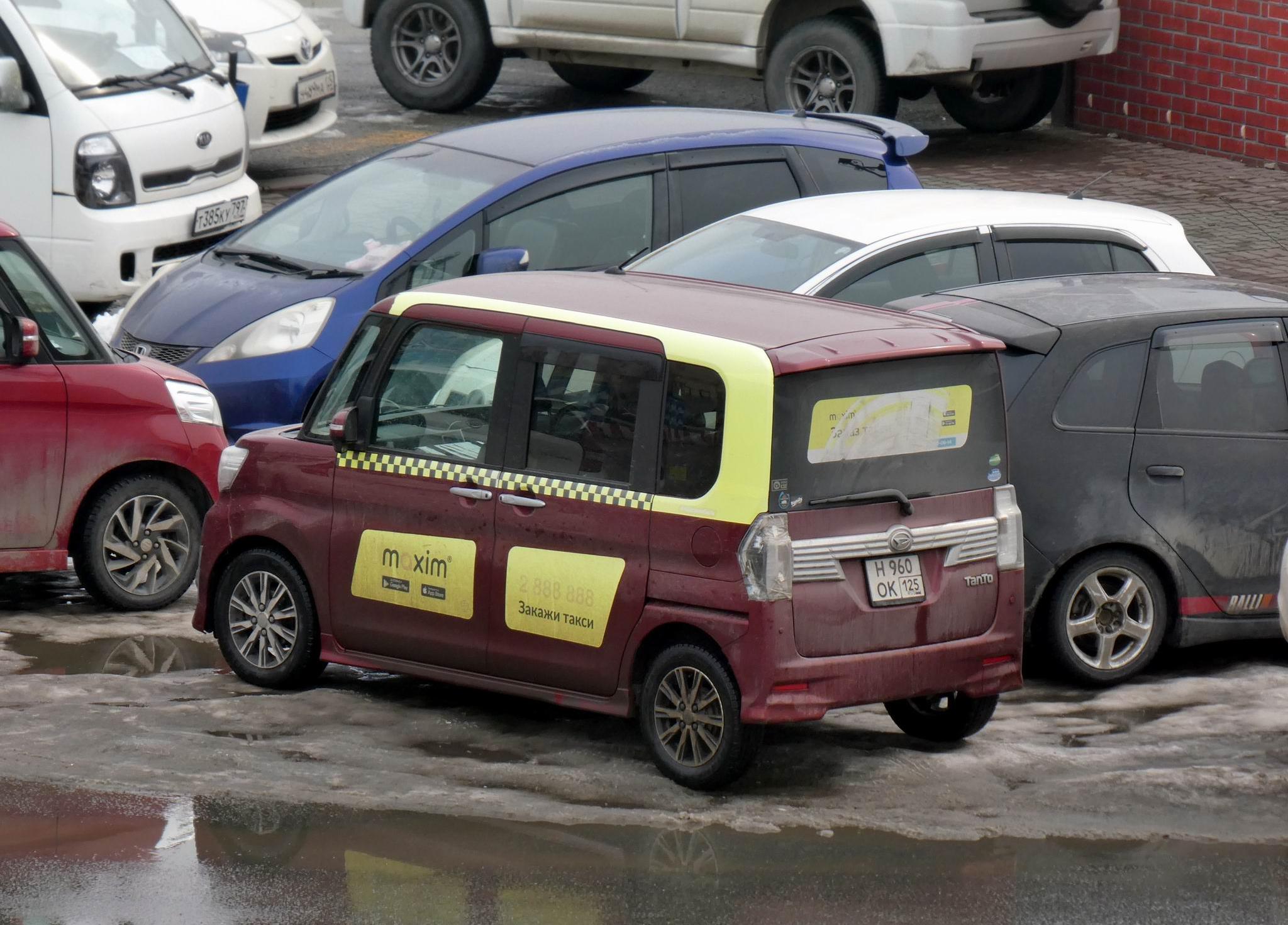 Автомобиль госномер Н960ОК125