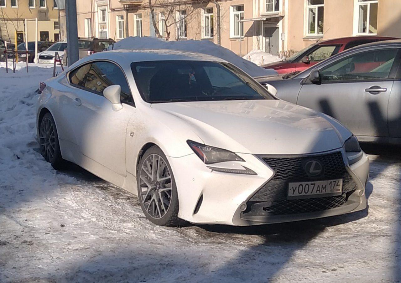 Автомобиль госномер У007АМ174