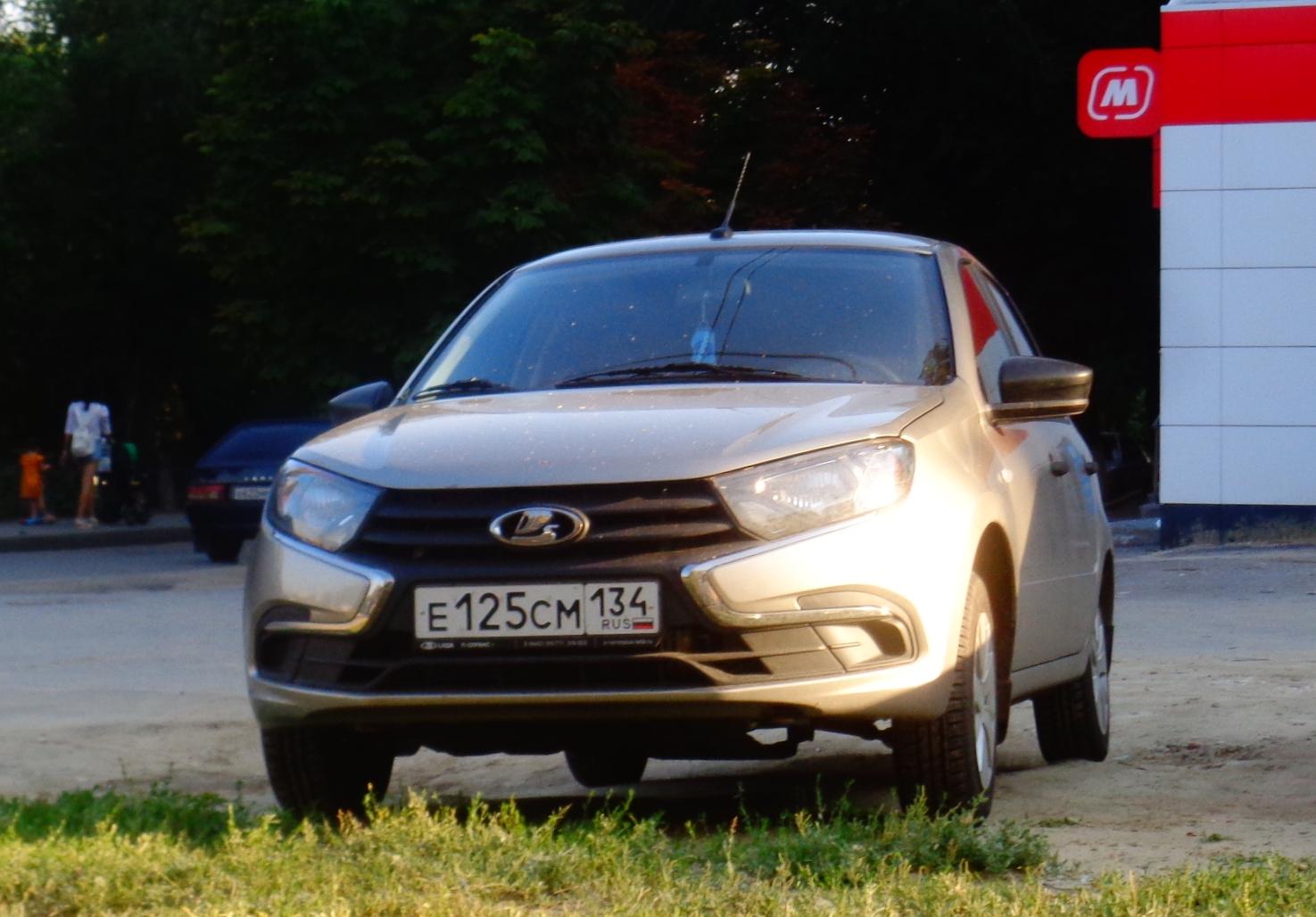 Автомобиль госномер Е125СМ134