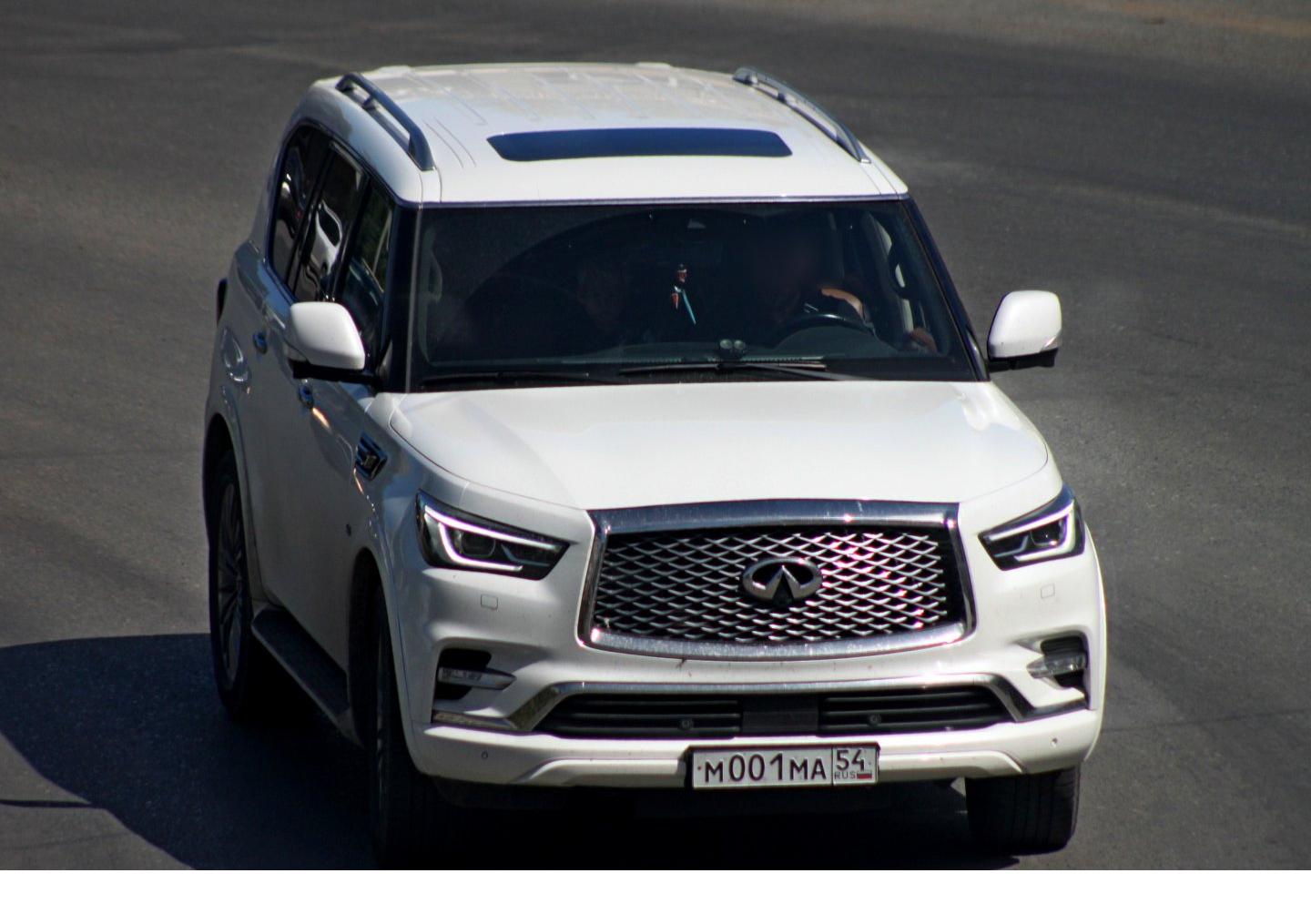 Автомобиль госномер М001МА54